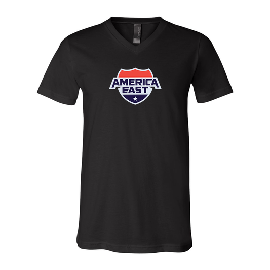 America East Conference BELLA  CANVAS - Jersey V-Neck T-Shirt