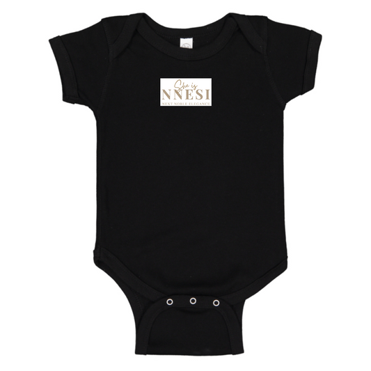 Nnesi Logo Baby Onesie Romper
