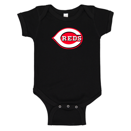 Cincinnati Reds Logo Baby Onesie Romper