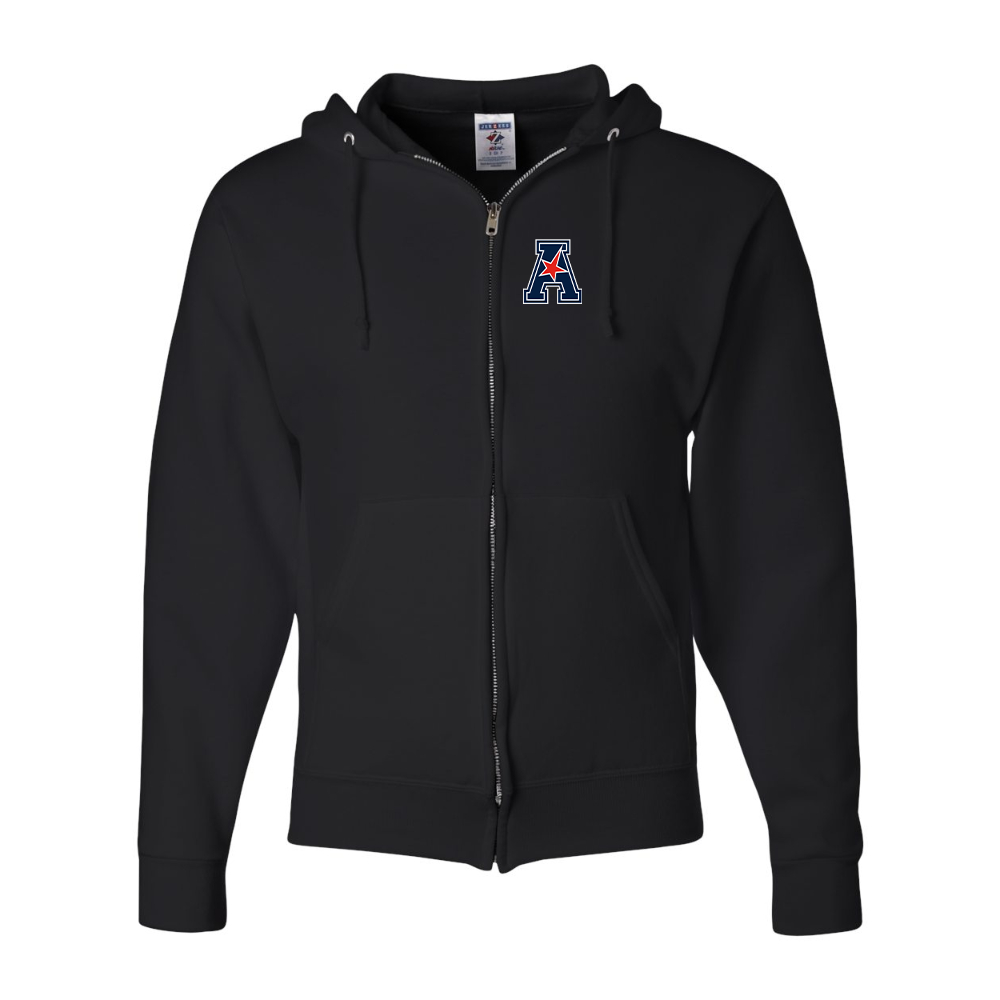 Men's American Athletic Conference JERZEES NuBlend Full-Zip Hooded Sweatshirt