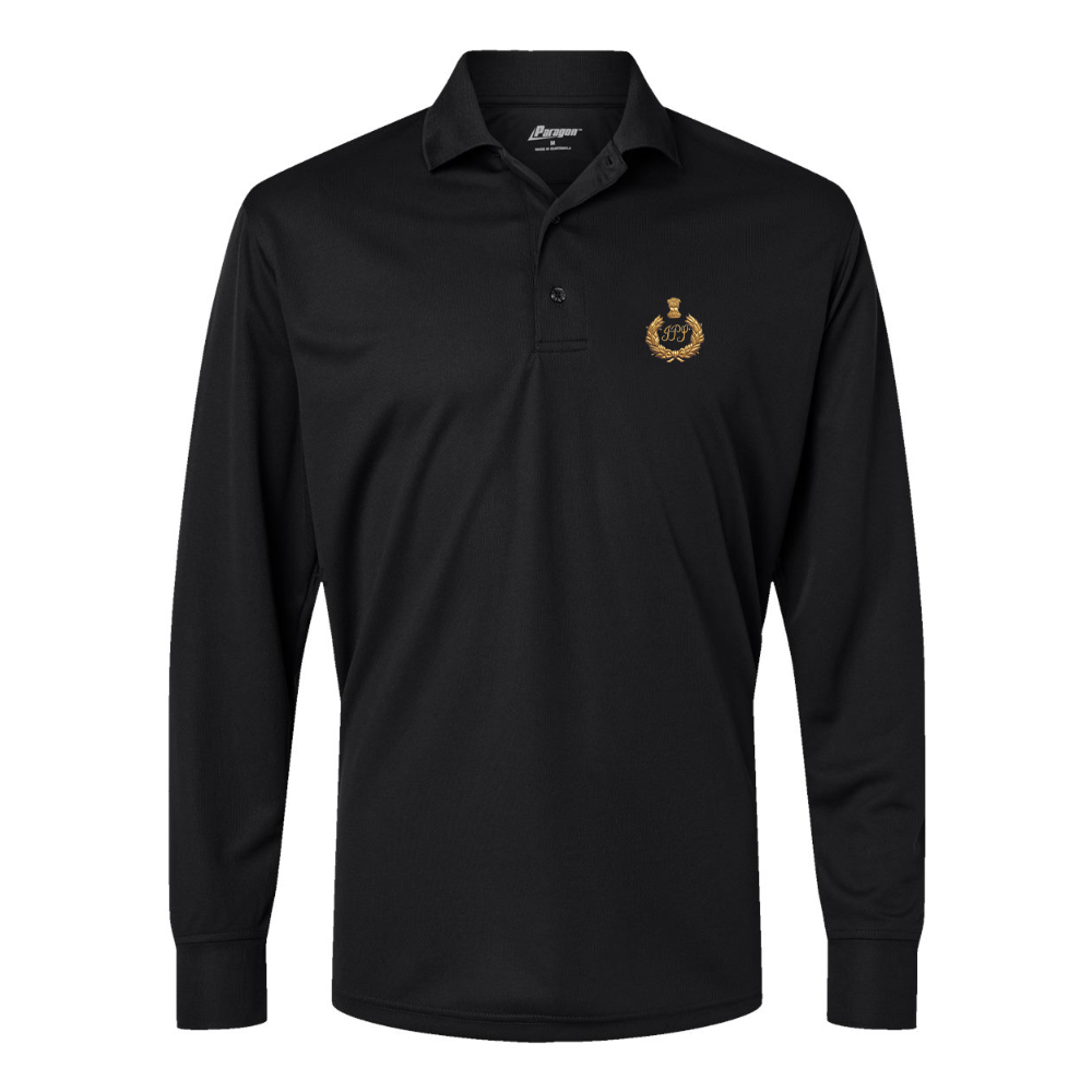 Men's  IPS India Paragon Prescott Long Sleeve Polo