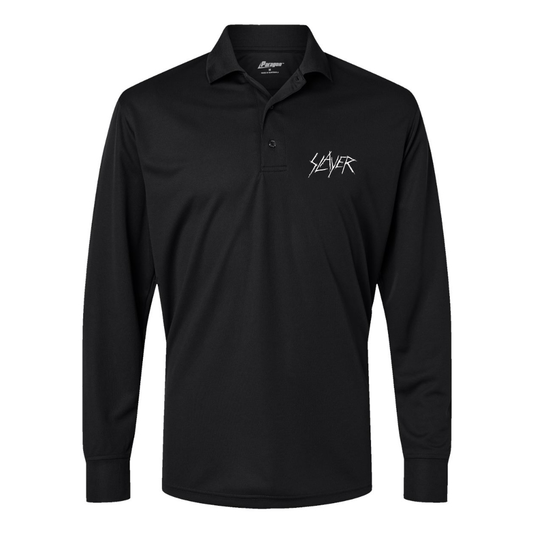 Men's Slayer Carved Paragon Prescott Long Sleeve Polo