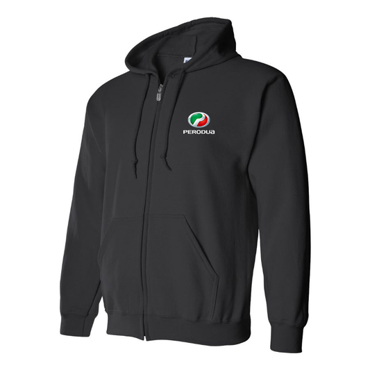 Men's Perodua Logo Zipper Hoodie