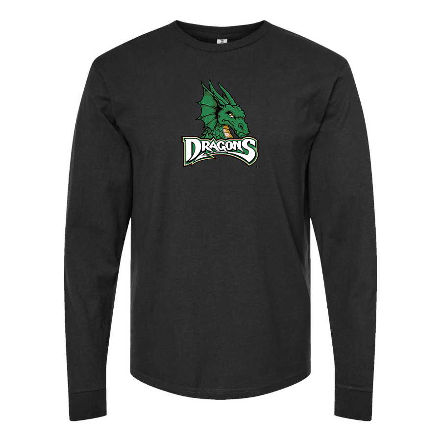 Men's Dayton Dragons Logo Cotton Long Sleeve T-Shirt