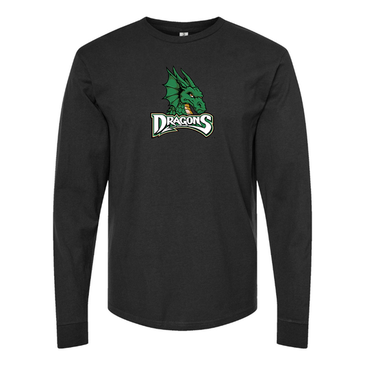 Men's Dayton Dragons Logo Cotton Long Sleeve T-Shirt