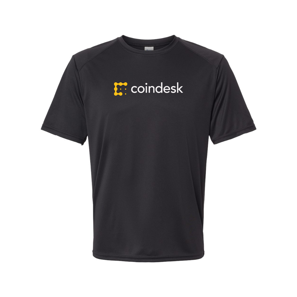 Men's CoinDesk  Logo Performance T-Shirt