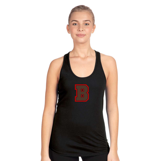 Women's Brown Bears  Next Level Ideal Racerback Tank