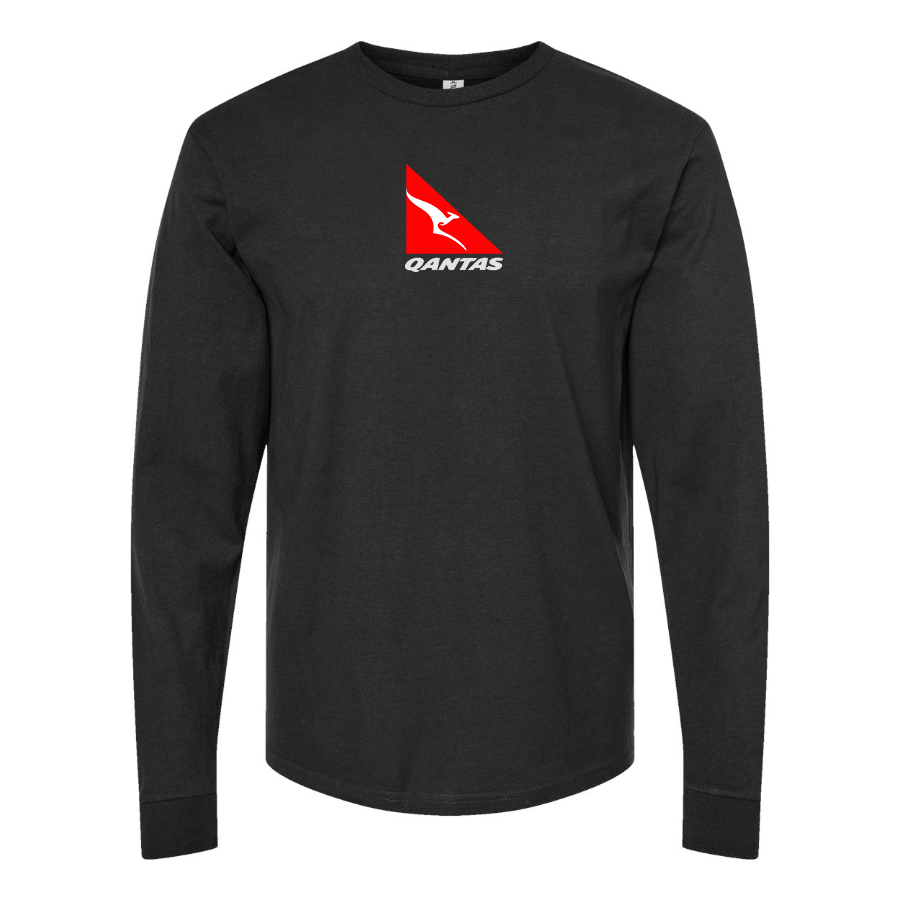 Men's  Qantas Cotton Long Sleeve T-Shirt