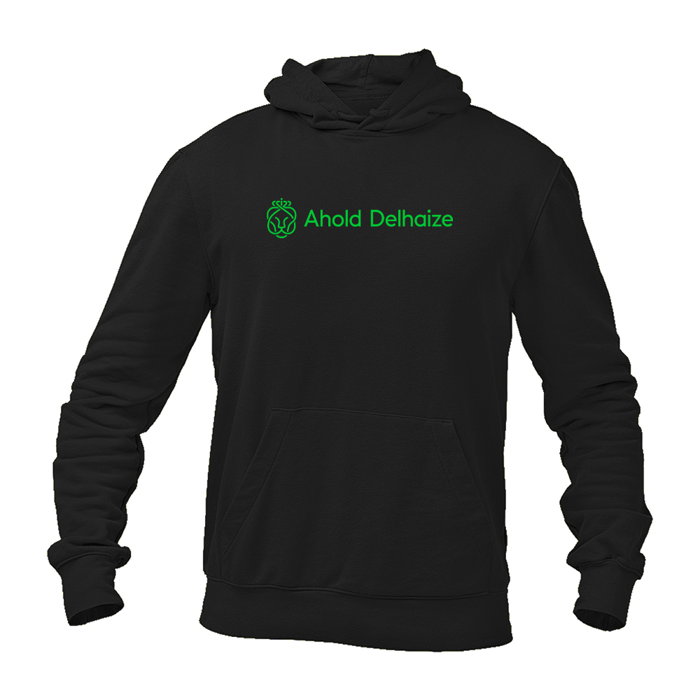 Men's Ahold Delhaize Vertical Logo  Pullover Hoodie