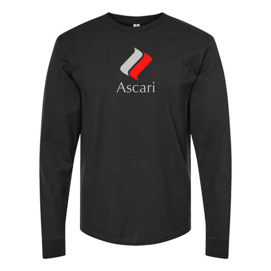 Men's Ascari Logo Cotton Long Sleeve T-Shirt