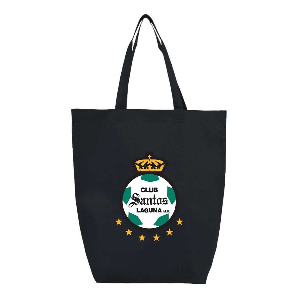 Santos Laguna Soccer Q-Tees Non-Woven Gusset Bottom Tote