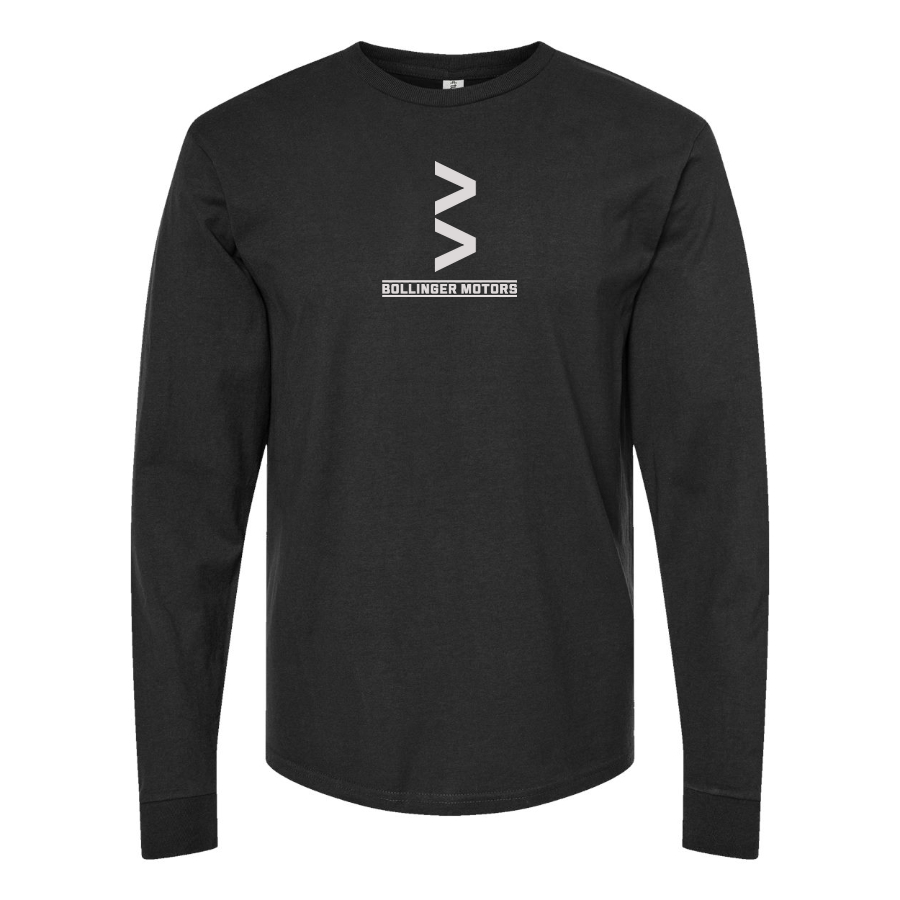 Men's Bollinger Logo Cotton Long Sleeve T-Shirt