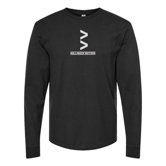 Men's Bollinger Logo Cotton Long Sleeve T-Shirt