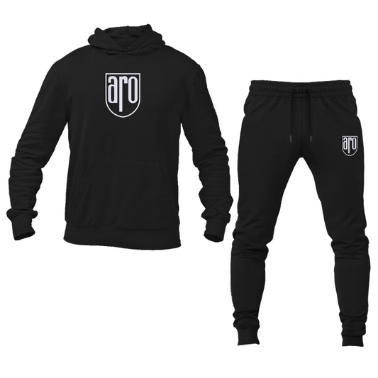 Men's ARO Logo Hoodie Joggers Set