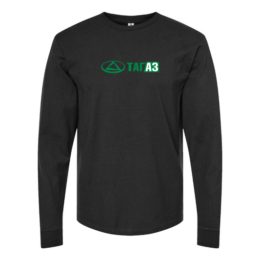 Men's TagAz Logo Cotton Long Sleeve T-Shirt