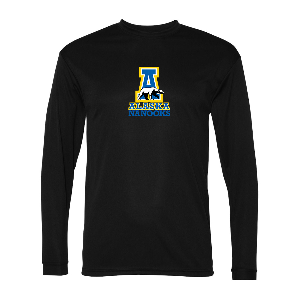 Men's Alaska Nanooks  Performance Long Sleeve T-Shirt