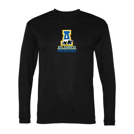 Men's Alaska Nanooks  Performance Long Sleeve T-Shirt