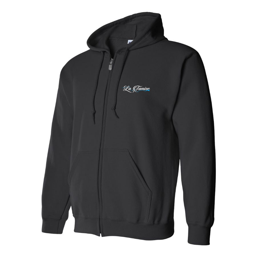 Men's  La Tamise Logo   Zipper Hoodie