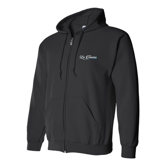 Men's  La Tamise Logo   Zipper Hoodie