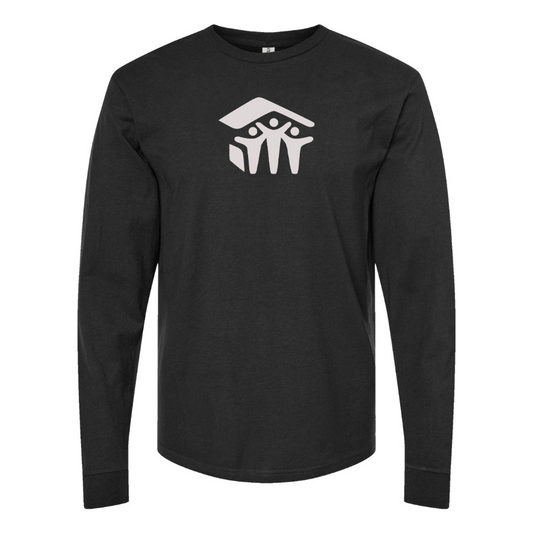 Men's Habitat for Humanity  Logo Cotton Long Sleeve T-Shirt