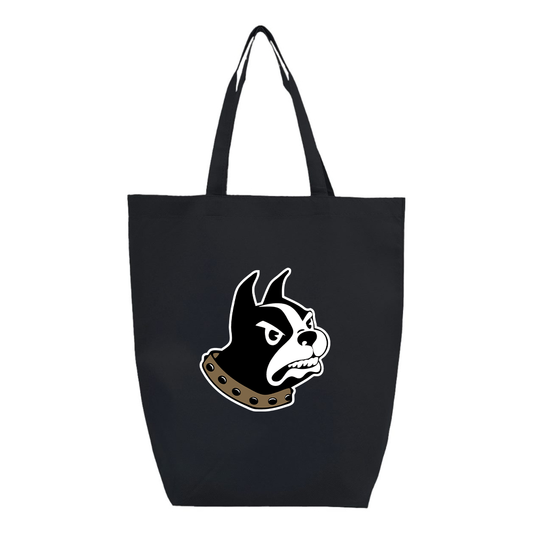 The   Woffrd Terriers Q-Tees Non-Woven Gusset Bottom Tote