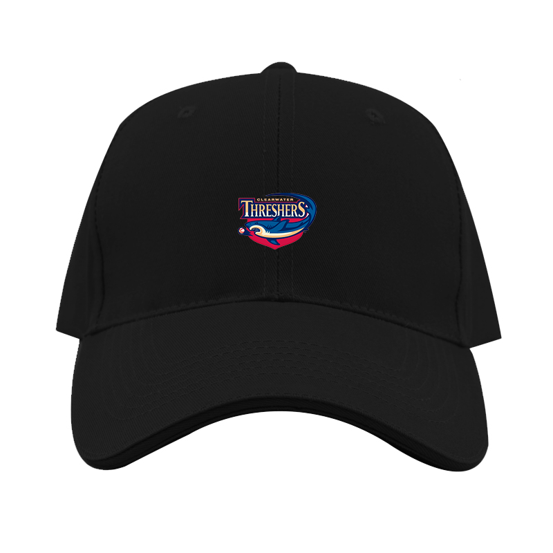 Clearwater Threshers Logo  Dad Baseball Cap Hat