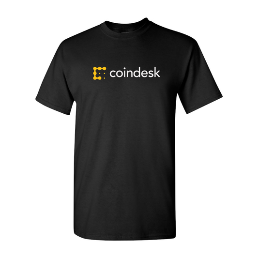 Men's CoinDesk  Logo Cotton T-Shirt