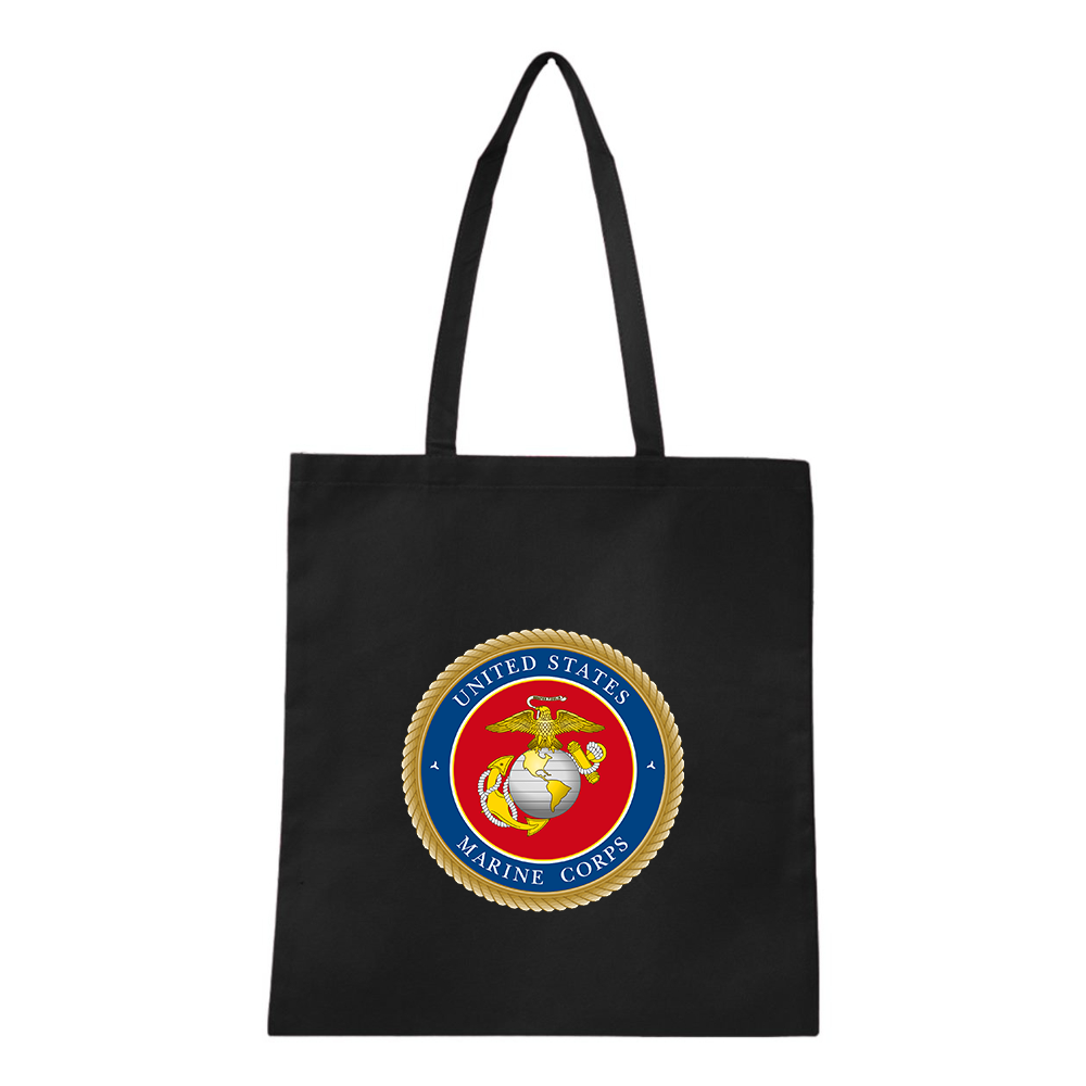 USMC Emblem Q-Tees Non-Woven  Tote