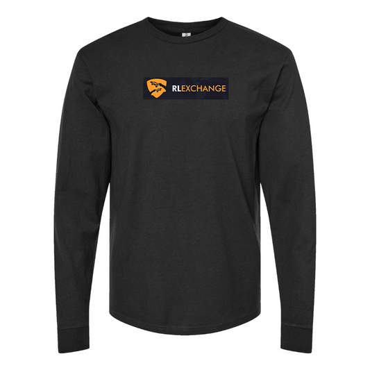 Men's RL Exchange Logo Cotton Long Sleeve T-Shirt