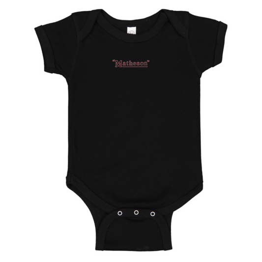 Matheson  Logo  Baby Onesie Romper