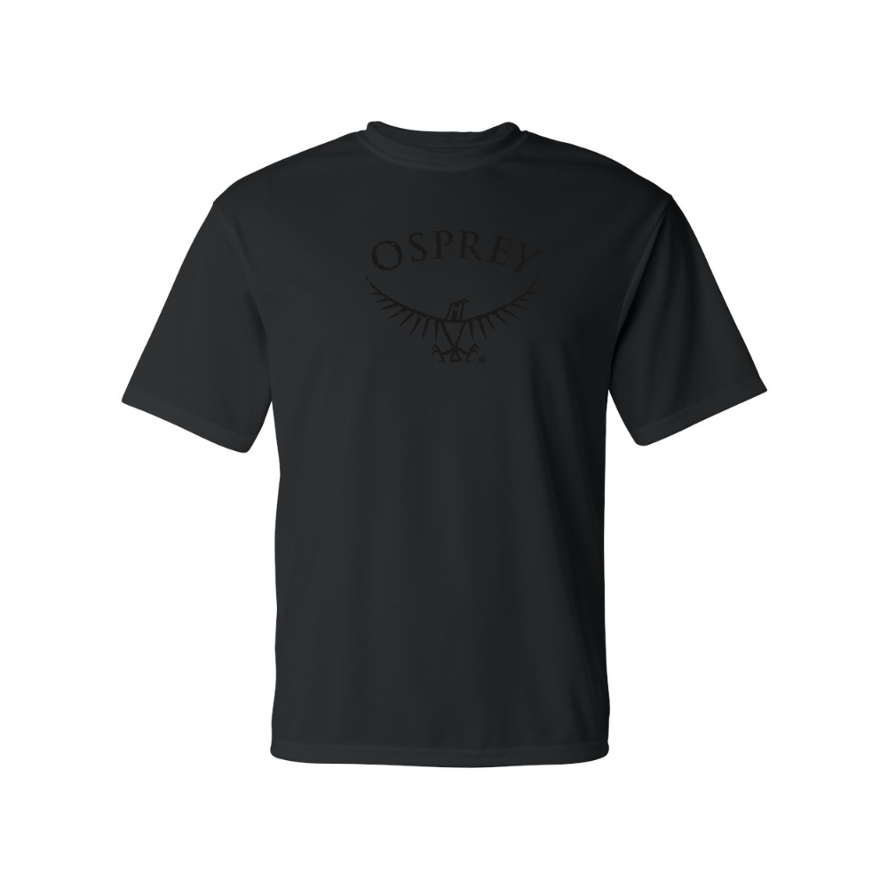 Men's Osprey Black  Performance T-Shirt