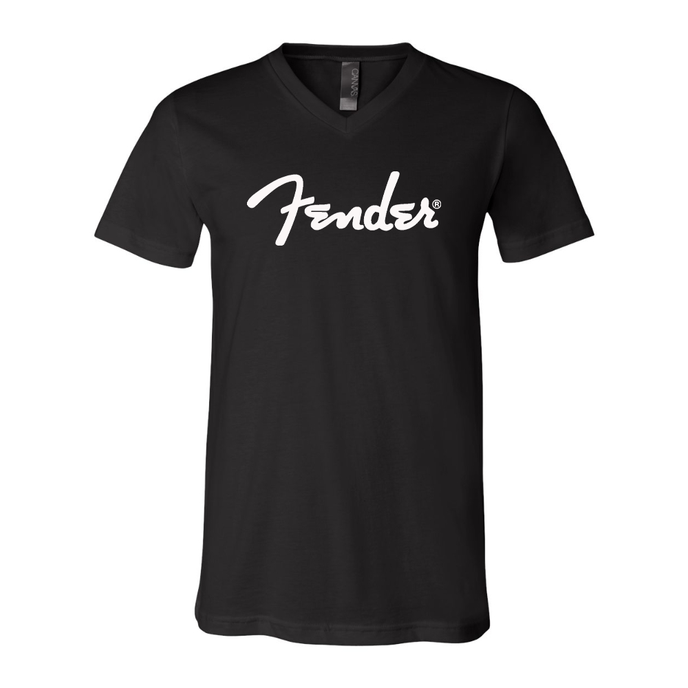 Fender BELLA  CANVAS - Jersey V-Neck T-Shirt