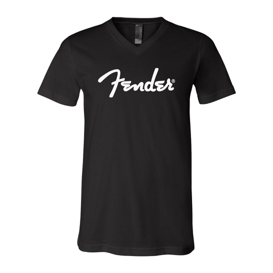 Fender BELLA  CANVAS - Jersey V-Neck T-Shirt