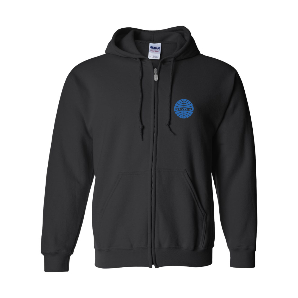 Men's Pan Am   Gildan  Heavy Blend Full Zip Hooded Sweatshirt