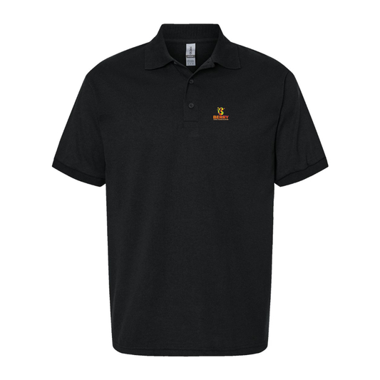 Men's Berry Logo Dry Blend Polo