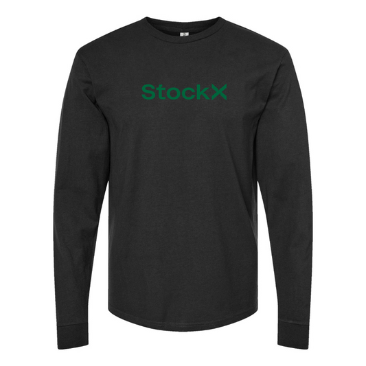 Men's StockX Logo Cotton Long Sleeve T-Shirt
