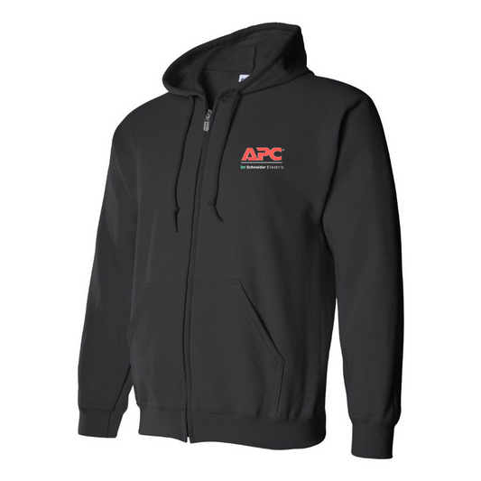 Men's APC Logo Zipper Hoodie