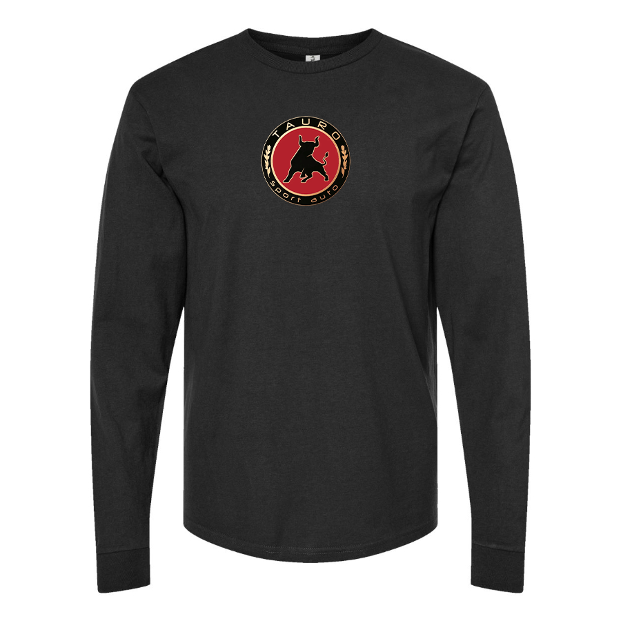 Men's Tauro Sport Auto Logo Cotton Long Sleeve T-Shirt