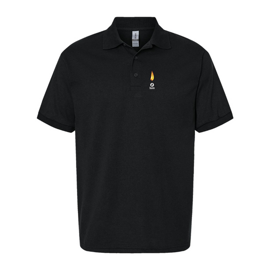 Men's Burn Logo Dry Blend Polo