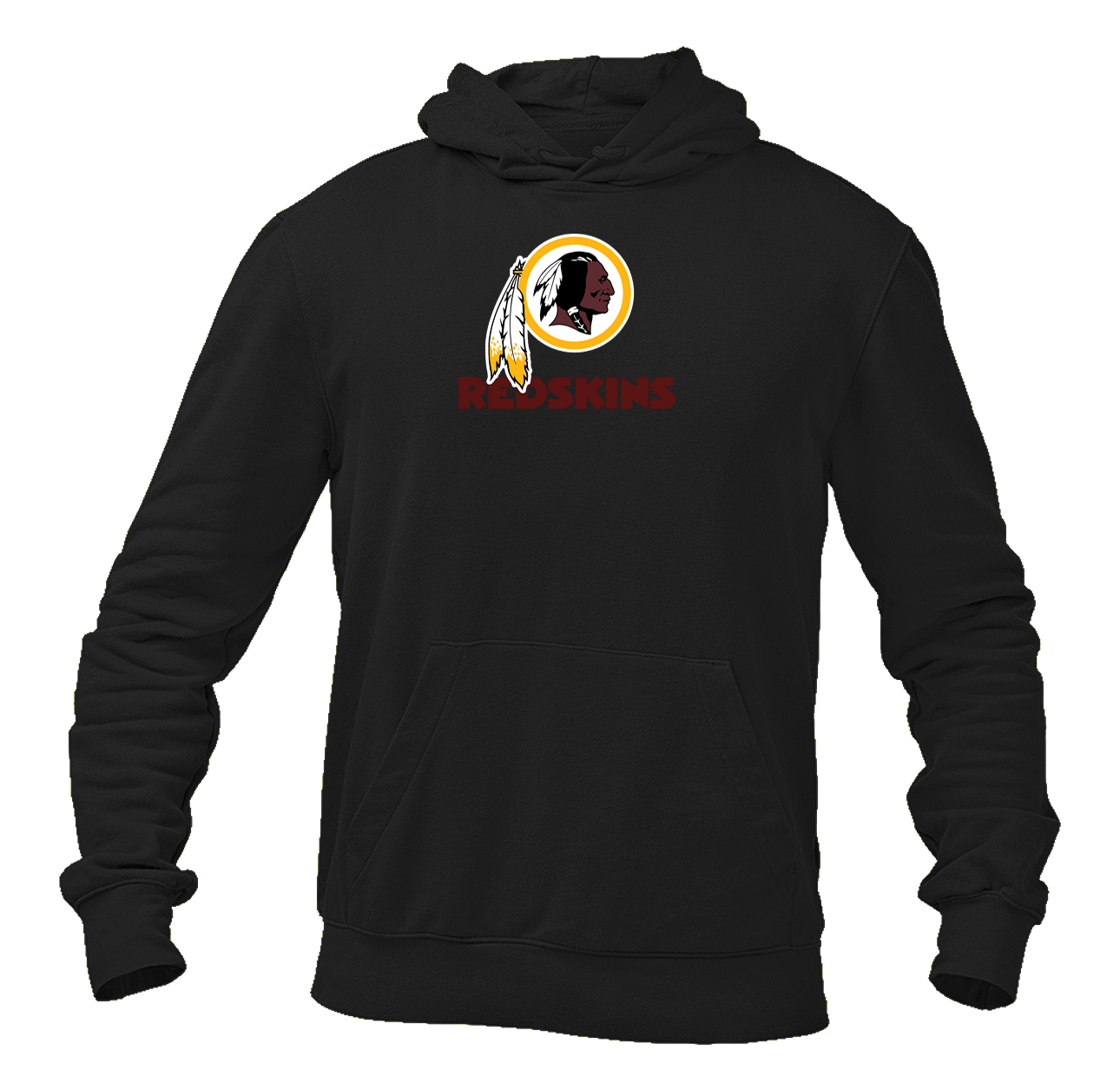 Men's Washington Redskins Logo  Pullover Hoodie