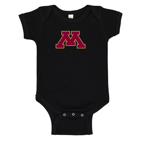 Minnesota Golden Gophers Logo Baby Onesie Romper