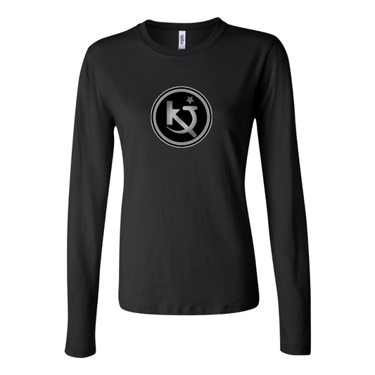 BELLA CANVAS Women’s Killing Joke  Jersey Long Sleeve Tee