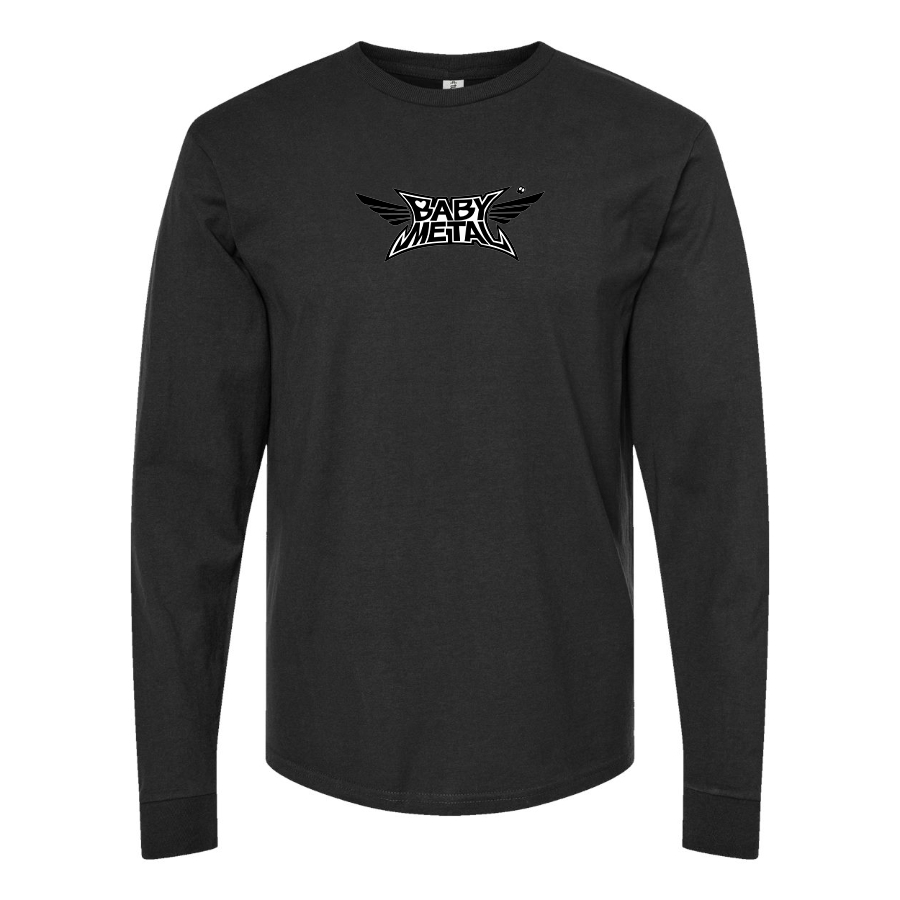 Men's Babymetal Logo Cotton Long Sleeve T-Shirt