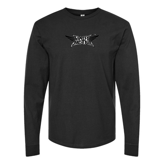 Men's Babymetal Logo Cotton Long Sleeve T-Shirt