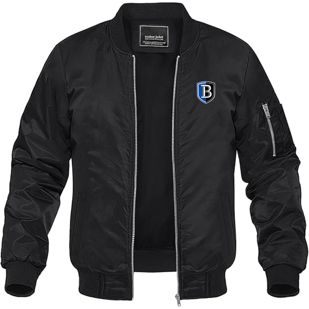 Men's  Bentley Falcons   Lightweight Bomber Jacket Windbreaker Softshell Varsity Jacket Coat
