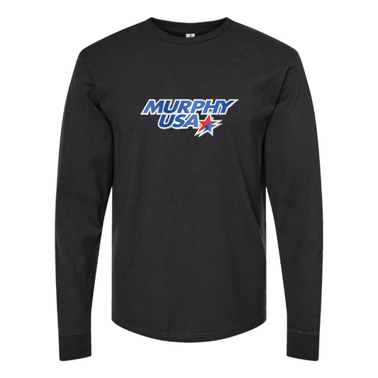 Men's Murphy USA  Logo Cotton Long Sleeve T-Shirt