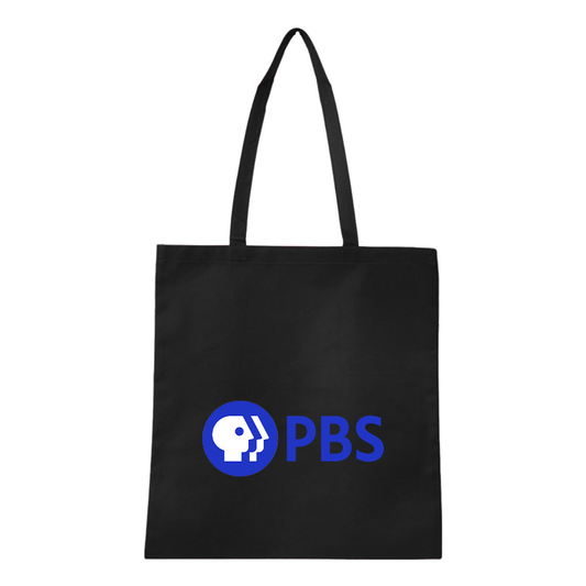 PBS Blue  Q-Tees Non-Woven  Tote