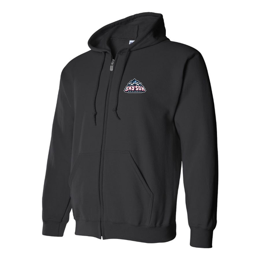 Men's Colorado Springs Sky Sox Logo Zipper Hoodie