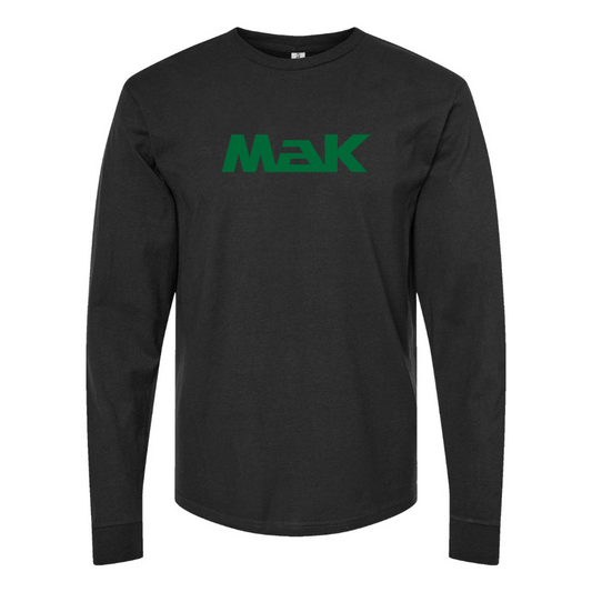 Men's Maschinenbau Kiel Logo Cotton Long Sleeve T-Shirt