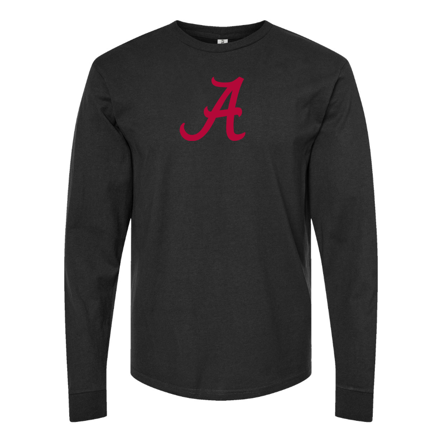 Men's Alabama Crimson Tide Logo Cotton Long Sleeve T-Shirt